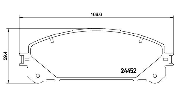 MAGNETI MARELLI Комплект тормозных колодок, дисковый тормоз 363700483145